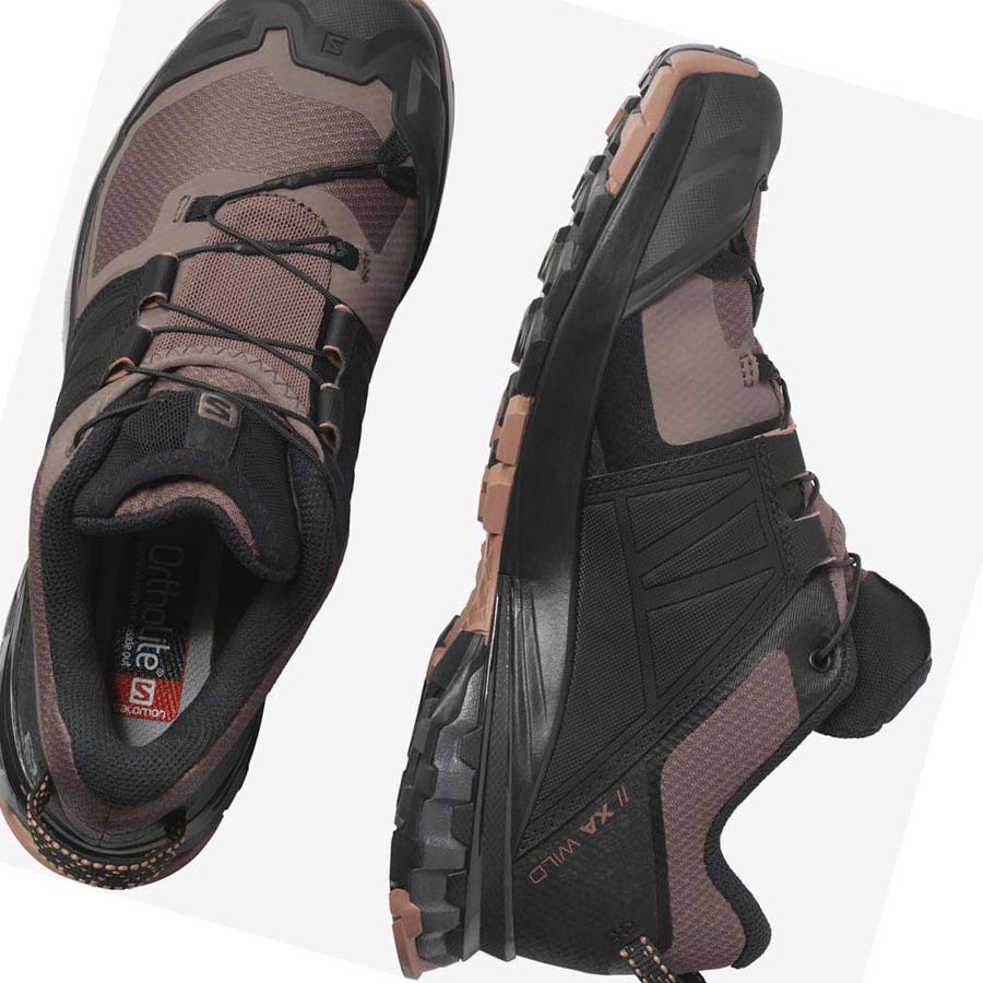 Salomon XA WILD Trail Futócipő Női Fekete | HU 2870OKI